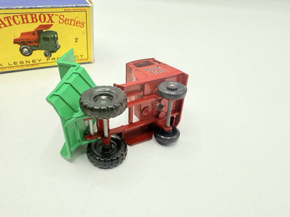 Matchbox Lesney 2c Muir Hill Dumper Truck MUIR HILL Decal - Magic Matchbox
