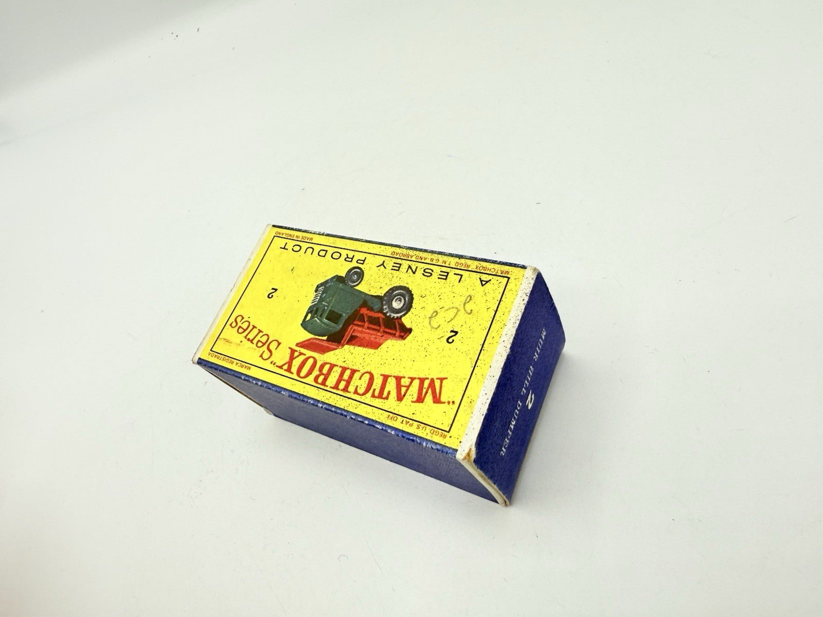 Matchbox Lesney 2c Muir Hill Dumper Truck MUIR HILL Decal - Magic Matchbox