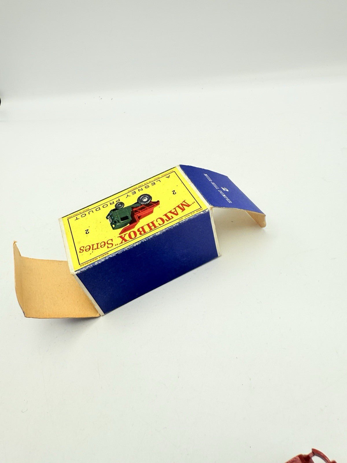 Matchbox Lesney 2c Muir Hill Dumper Truck MUIR HILL Decal - Magic Matchbox