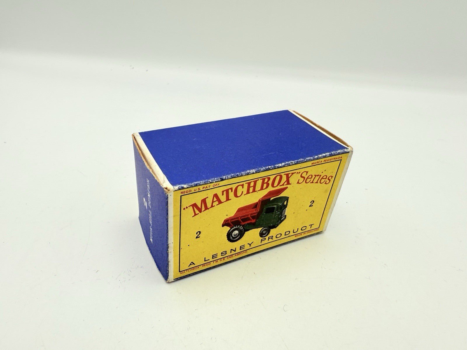 Matchbox Lesney 2c Muir Hill Dumper Truck MUIR HILL Decal - Magic Matchbox