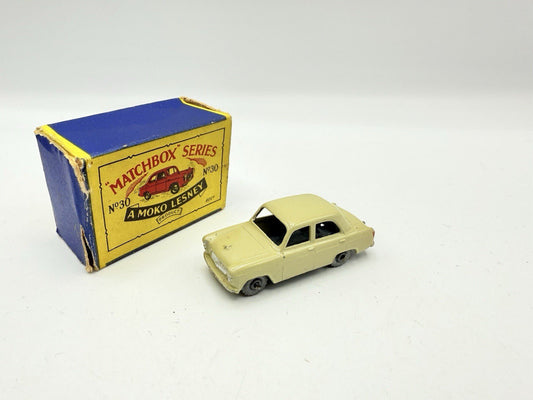 Matchbox Lesney 30a Ford Prefect MW In Damaged Box - Magic Matchbox