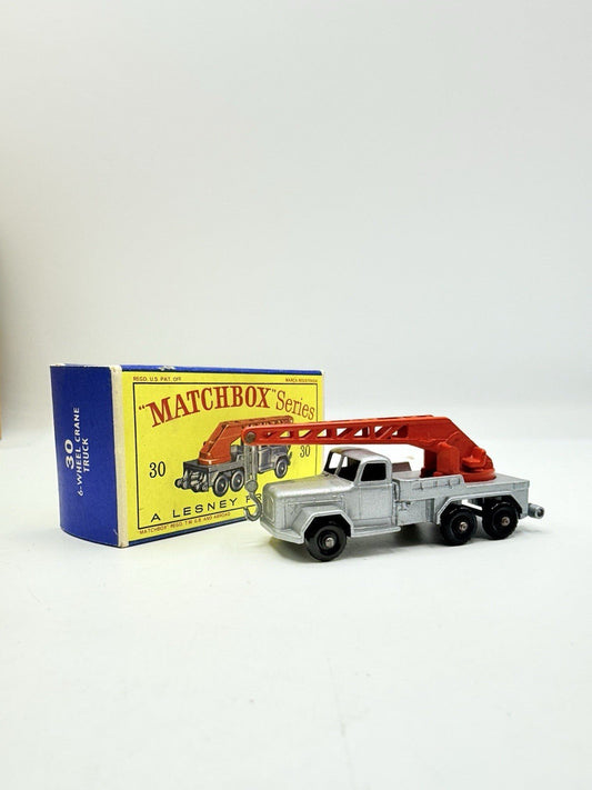 Matchbox Lesney 30b Magirus Deutz Crane Lorry BPW - Magic Matchbox