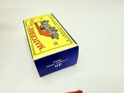 Matchbox Lesney 30b Magirus Deutz Crane Lorry BPW - Magic Matchbox