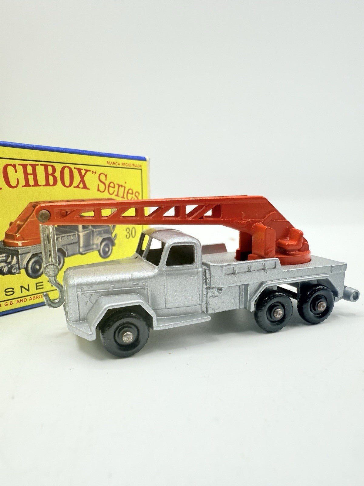 Matchbox Lesney 30b Magirus Deutz Crane Lorry BPW - Magic Matchbox