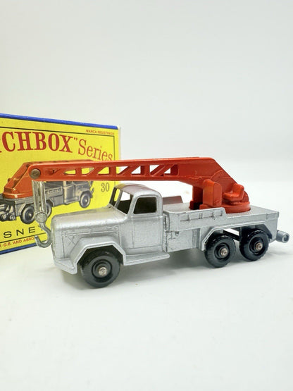 Matchbox Lesney 30b Magirus Deutz Crane Lorry BPW - Magic Matchbox