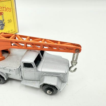 Matchbox Lesney 30b Magirus Deutz Crane Lorry BPW Near Mint & Boxed - Magic Matchbox