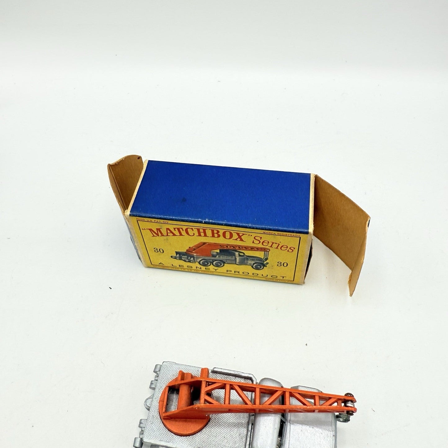 Matchbox Lesney 30b Magirus Deutz Crane Lorry BPW Near Mint & Boxed - Magic Matchbox