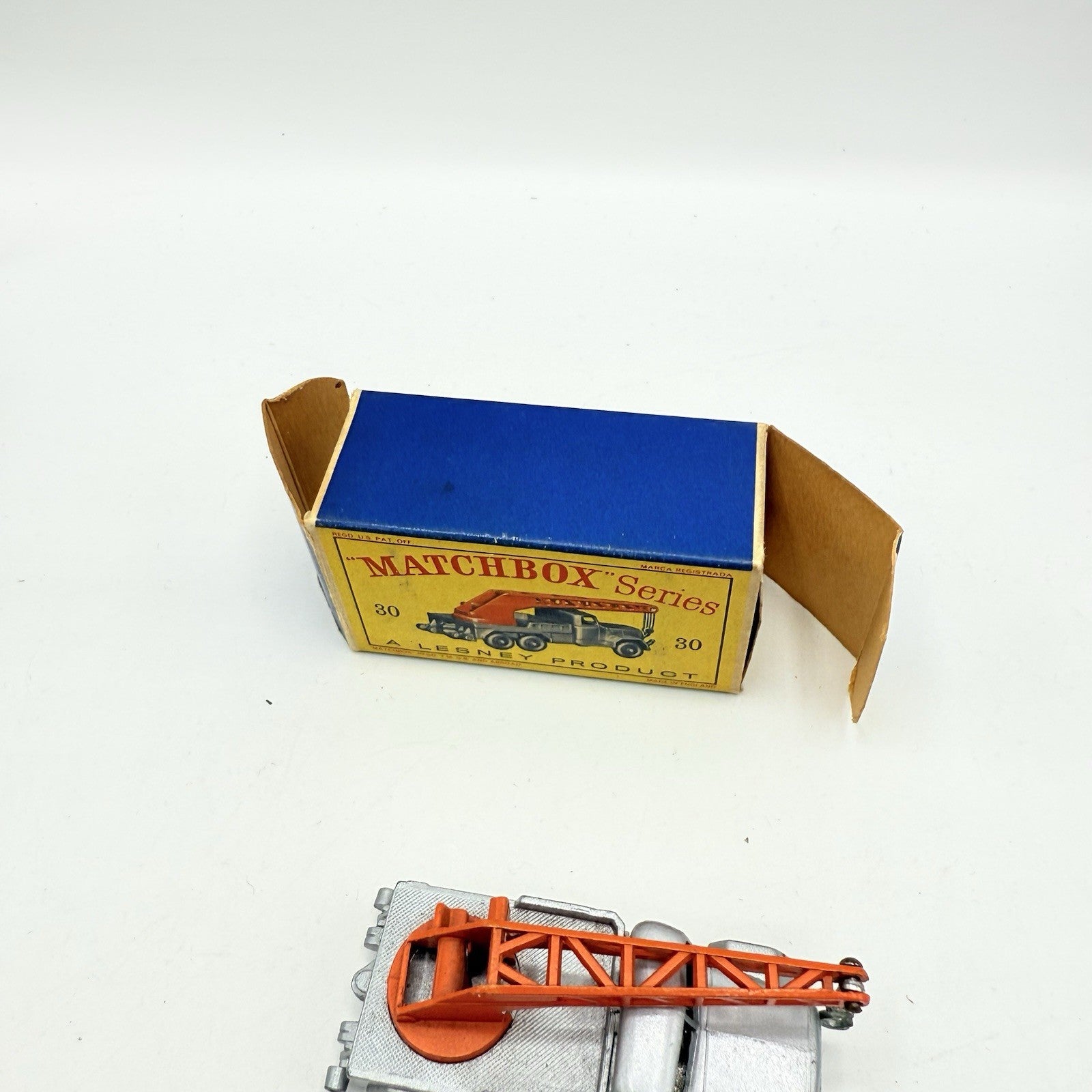 Matchbox Lesney 30b Magirus Deutz Crane Lorry BPW Near Mint & Boxed - Magic Matchbox