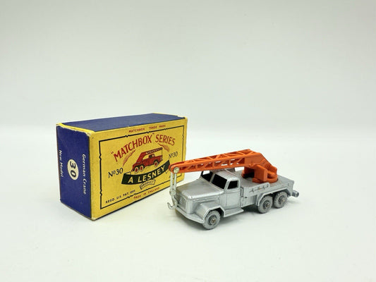 Matchbox Lesney 30b Magirus Deutz Crane Lorry SPW - Magic Matchbox