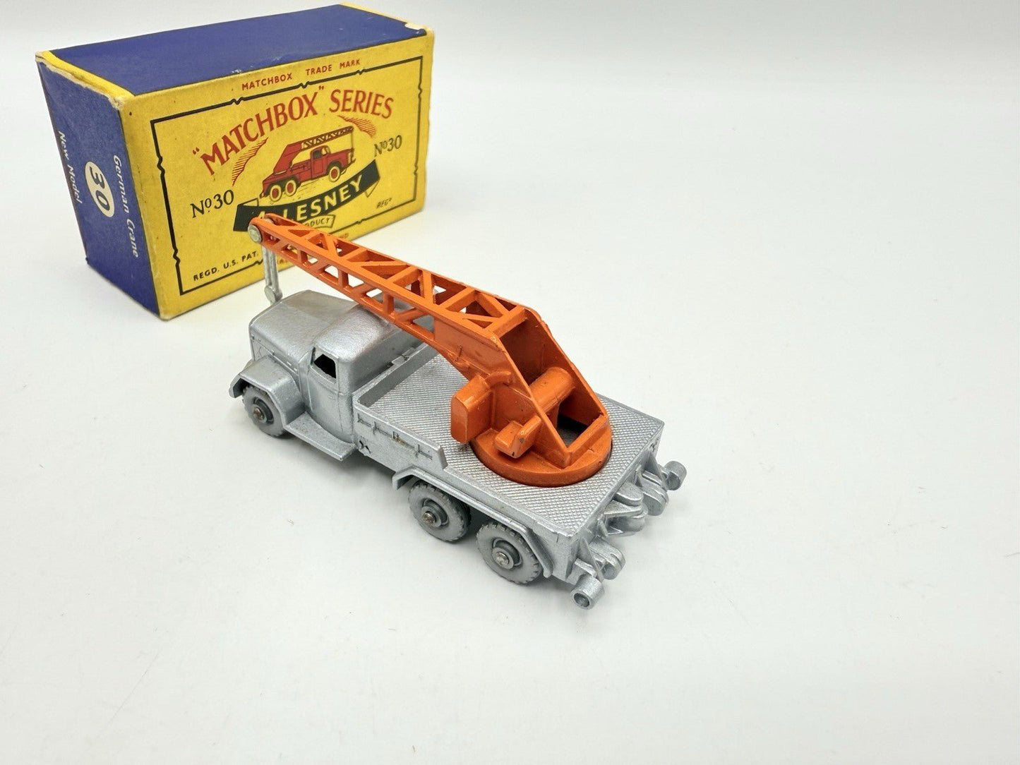 Matchbox Lesney 30b Magirus Deutz Crane Lorry SPW - Magic Matchbox