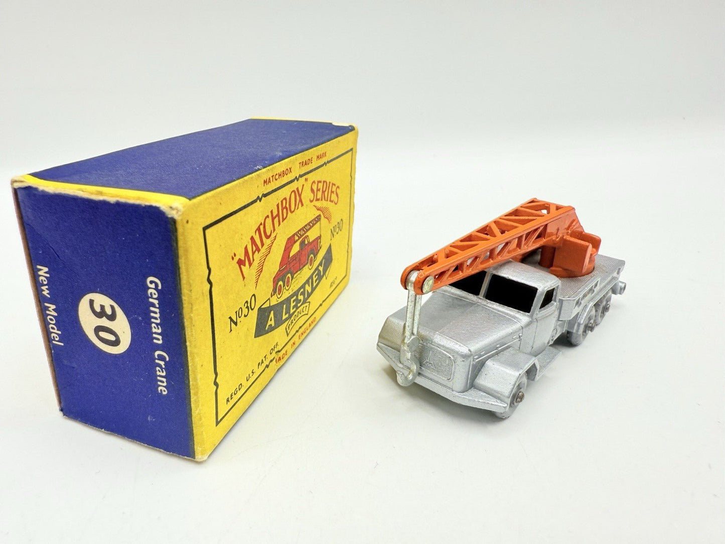 Matchbox Lesney 30b Magirus Deutz Crane Lorry SPW - Magic Matchbox