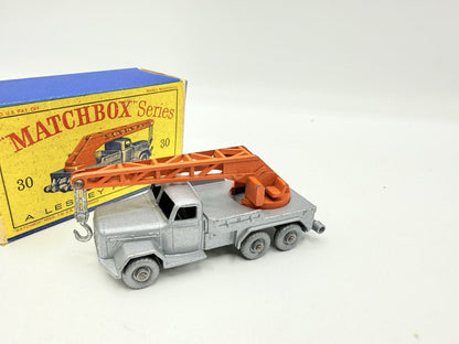 Matchbox Lesney 30b Magirus Deutz Crane Lorry SPW Near Mint Boxed - Magic Matchbox
