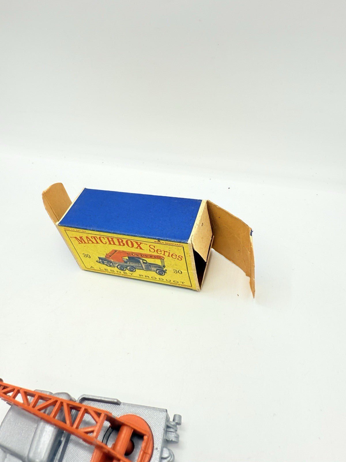 Matchbox Lesney 30b Magirus Deutz Crane Lorry SPW Near Mint Boxed - Magic Matchbox
