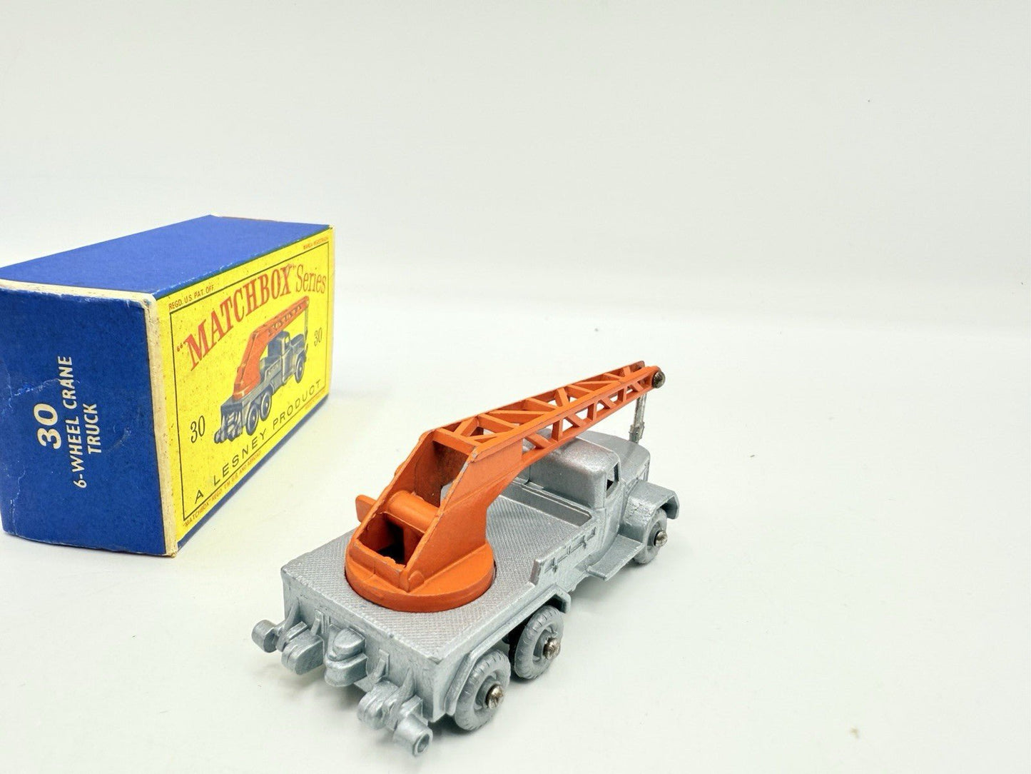 Matchbox Lesney 30b Magirus Deutz Crane Lorry SPW Near Mint Boxed - Magic Matchbox
