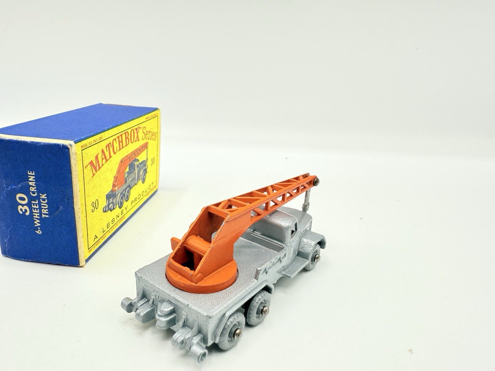 Matchbox Lesney 30b Magirus Deutz Crane Lorry SPW Near Mint Boxed - Magic Matchbox