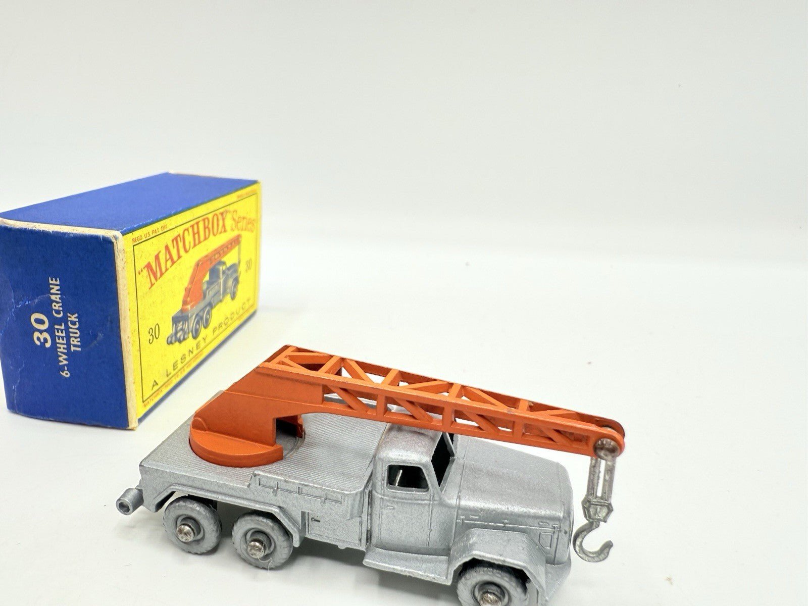 Matchbox Lesney 30b Magirus Deutz Crane Lorry SPW Near Mint Boxed - Magic Matchbox