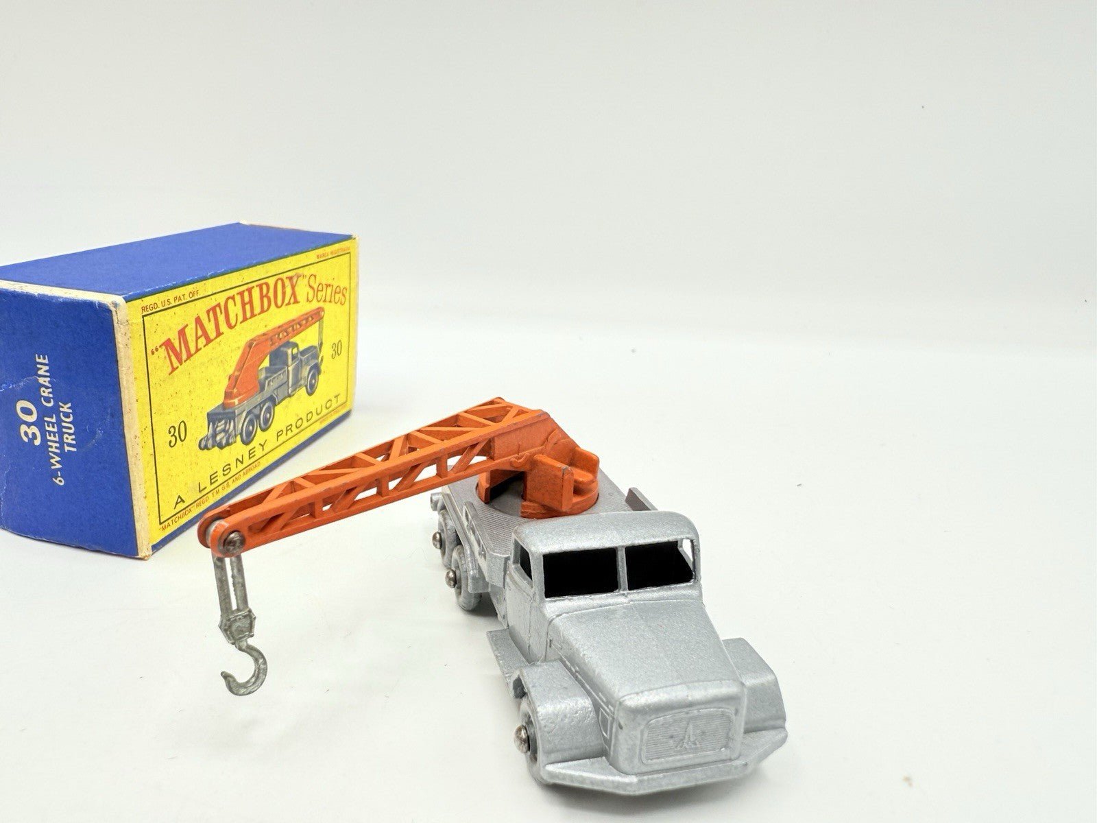 Matchbox Lesney 30b Magirus Deutz Crane Lorry SPW Near Mint Boxed - Magic Matchbox