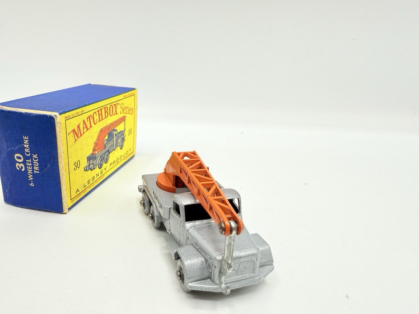 Matchbox Lesney 30b Magirus Deutz Crane Lorry SPW Near Mint Boxed - Magic Matchbox