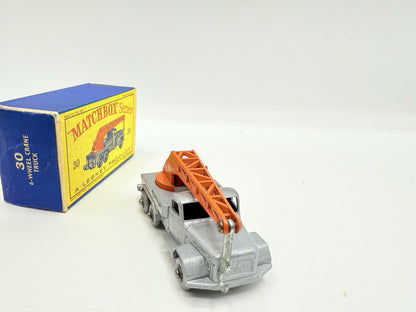 Matchbox Lesney 30b Magirus Deutz Crane Lorry SPW Near Mint Boxed - Magic Matchbox