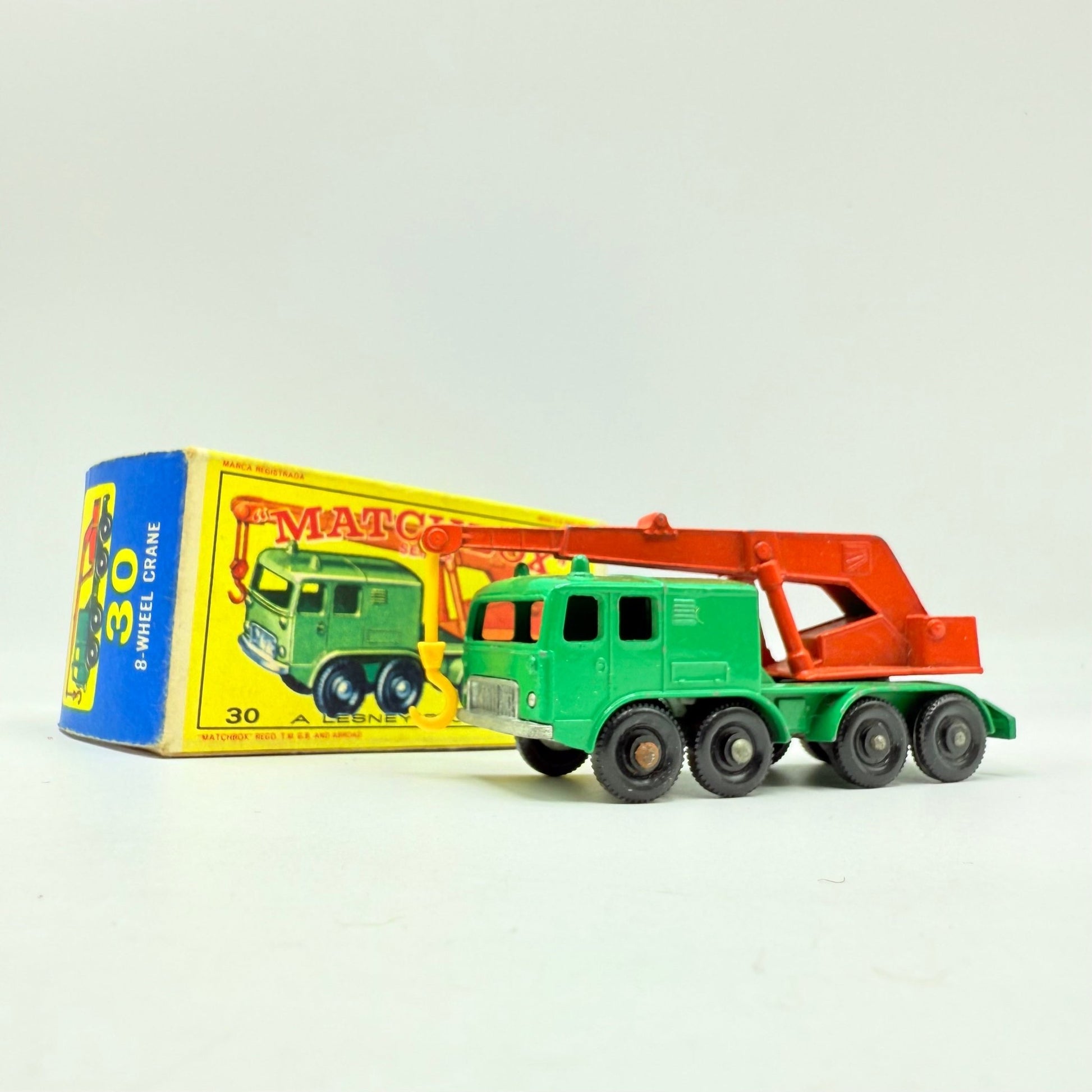 Matchbox Lesney 30c 8 Wheel Crane Truck - Magic Matchbox