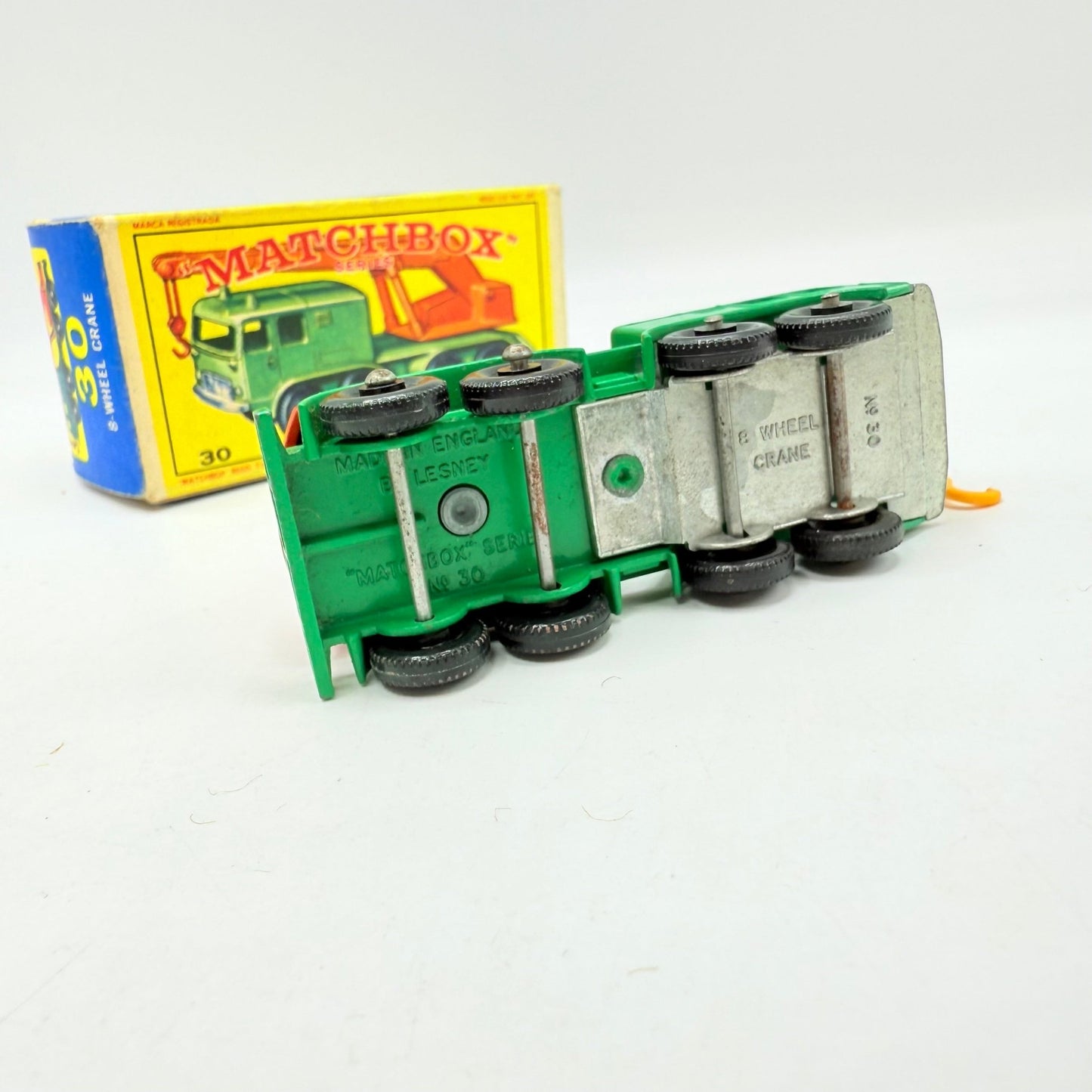 Matchbox Lesney 30c 8 Wheel Crane Truck - Magic Matchbox