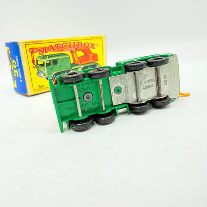 Matchbox Lesney 30c 8 Wheel Crane Truck - Magic Matchbox