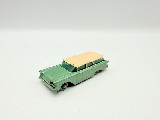 Matchbox Lesney 31b Ford American Station Wagon BLACK BASE & GPW - Magic Matchbox