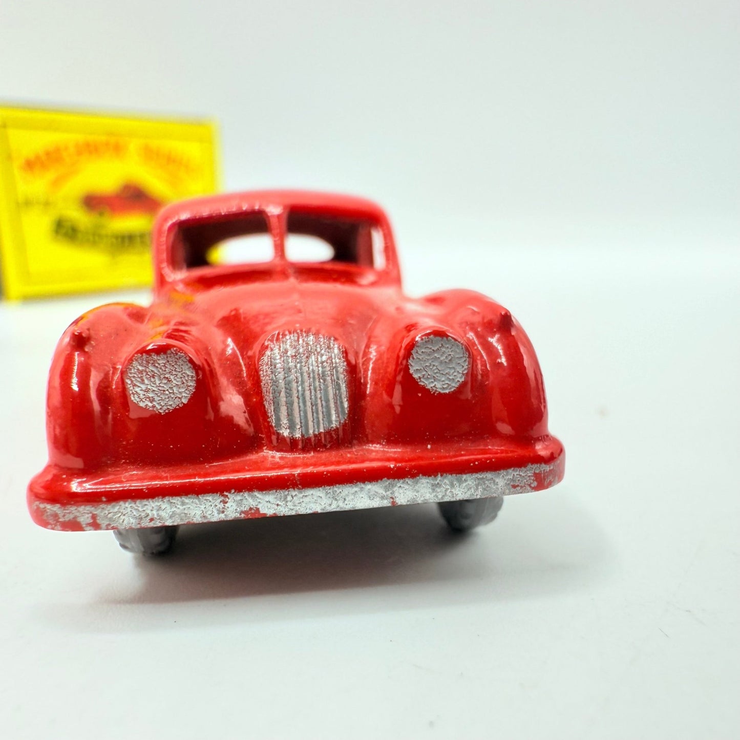 Matchbox Lesney 32a Jaguar XK140 Red & GPW - Magic Matchbox
