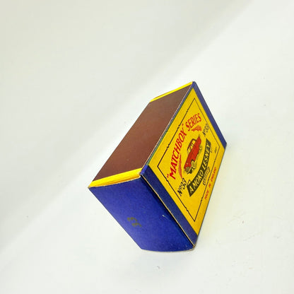 Matchbox Lesney 33a Ford Zodiac MATT PAINT Dark Green MW - Magic Matchbox