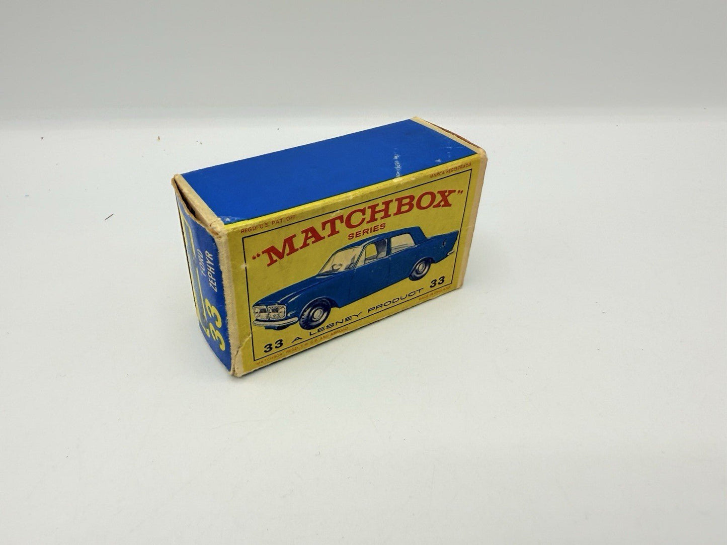 Matchbox Lesney 33b Ford Zephyr 6 BPW - Magic Matchbox