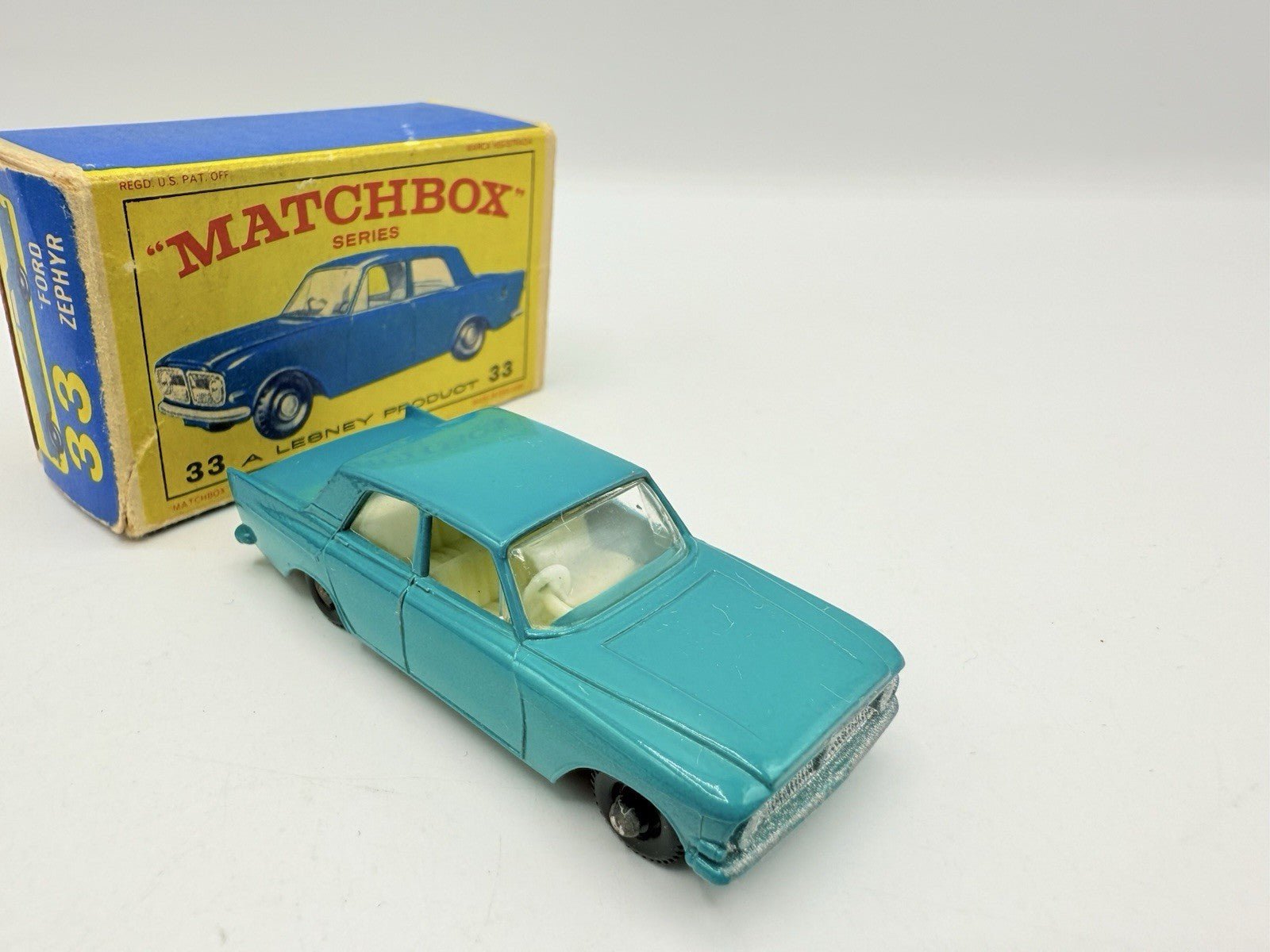 Matchbox Lesney 33b Ford Zephyr 6 BPW - Magic Matchbox
