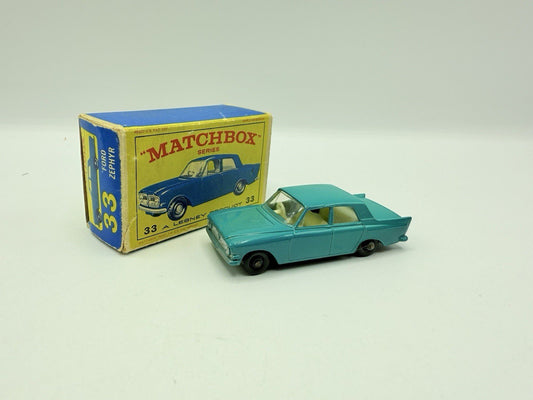 Matchbox Lesney 33b Ford Zephyr 6 BPW - Magic Matchbox