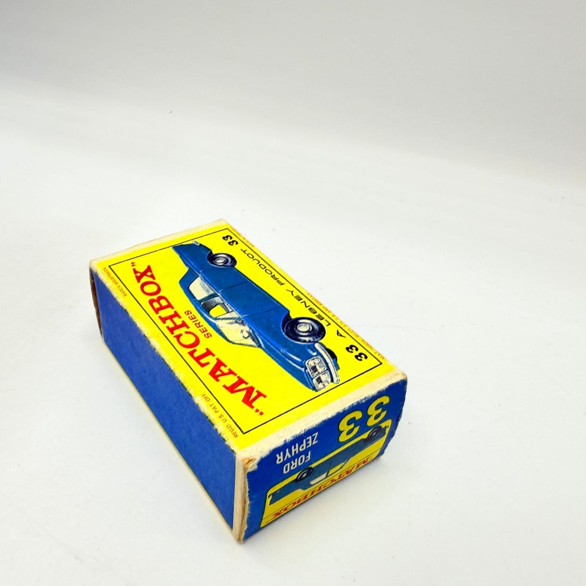 Matchbox Lesney 33b Ford Zephyr 6 BPW - Magic Matchbox