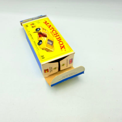 Matchbox Lesney 33c Lamborghini Miura Yellow & Red Interior - Magic Matchbox