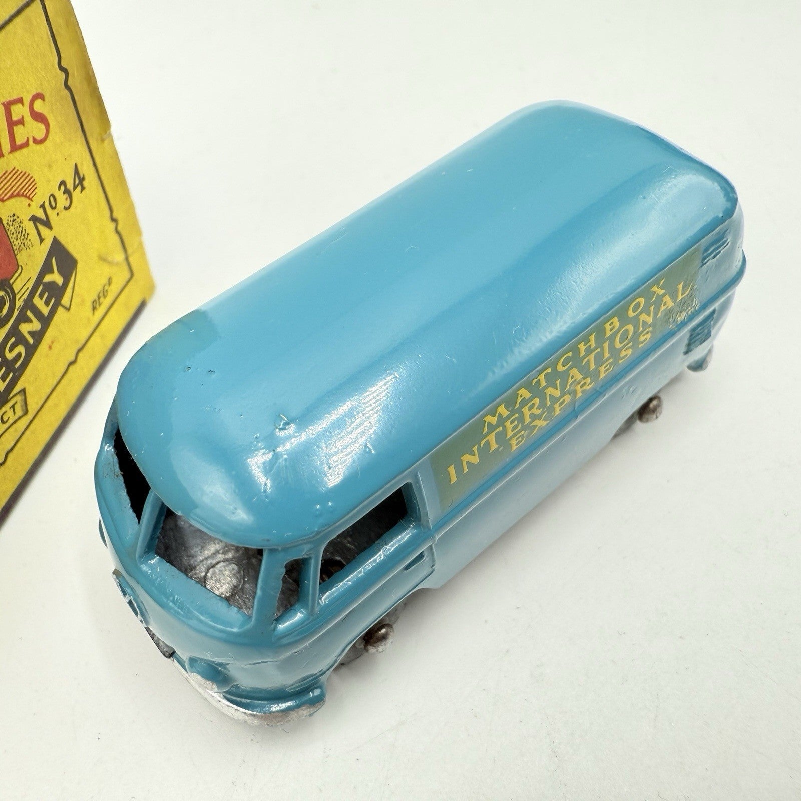 Matchbox Lesney 34a Volkswagen Micro Van MW Very Near Mint