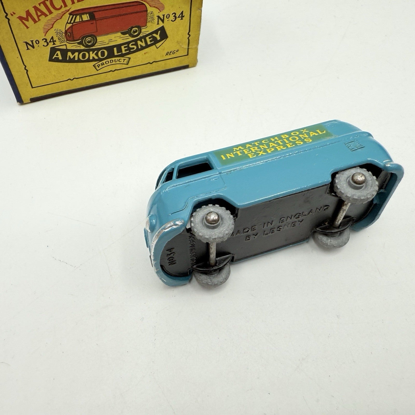 Matchbox Lesney 34a Volkswagen Micro Van MW Very Near Mint
