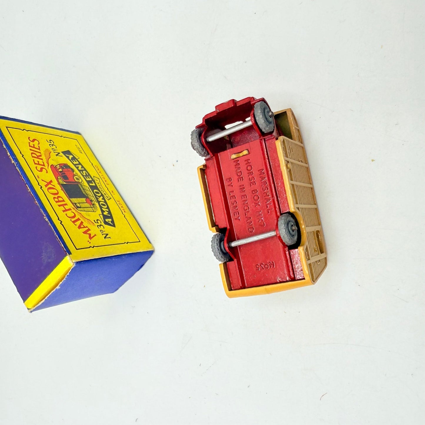 Matchbox Lesney 35a Horse Box MW - Magic Matchbox