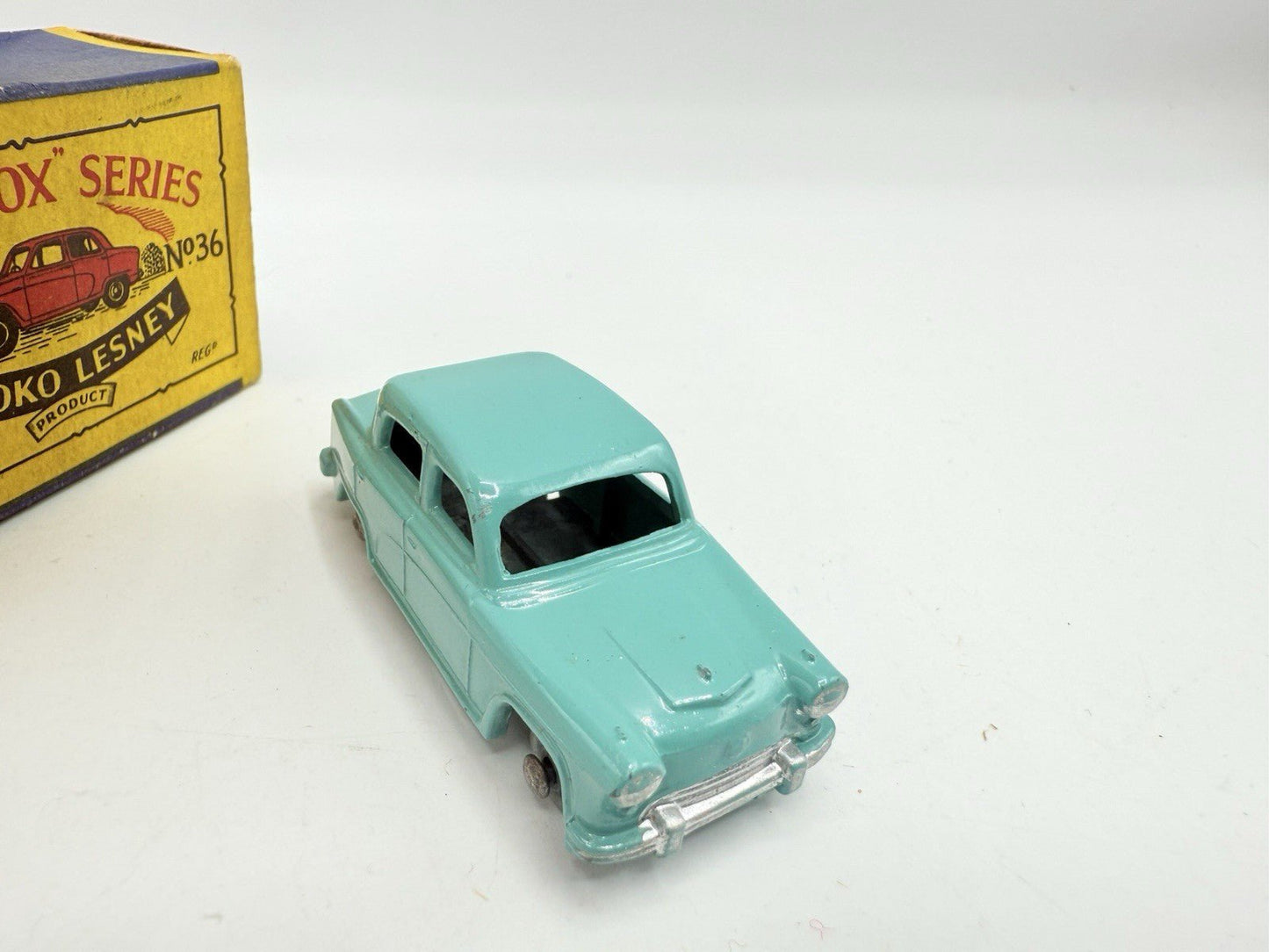 Matchbox Lesney 36a Austin A50 with Metal Wheels - Magic Matchbox