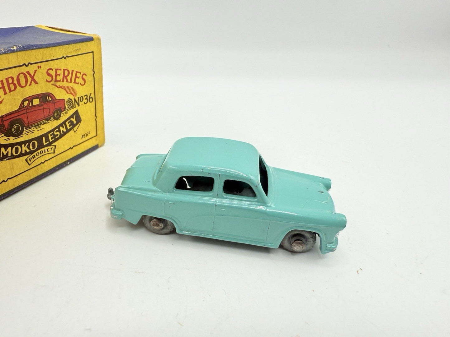 Matchbox Lesney 36a Austin A50 with Metal Wheels - Magic Matchbox