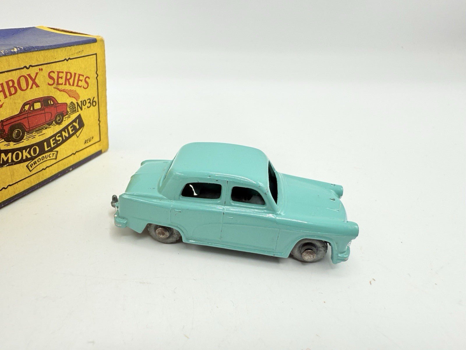 Matchbox Lesney 36a Austin A50 with Metal Wheels - Magic Matchbox