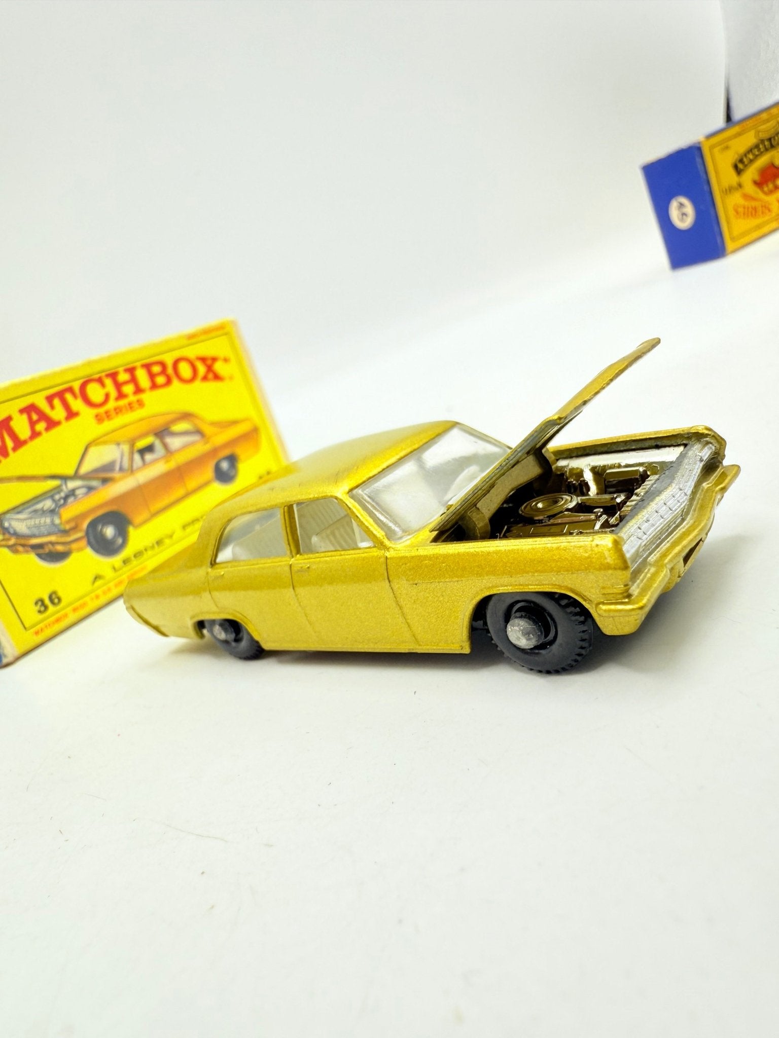 Matchbox Lesney 36c Opel Diplomat BPW E4 Box - Magic Matchbox
