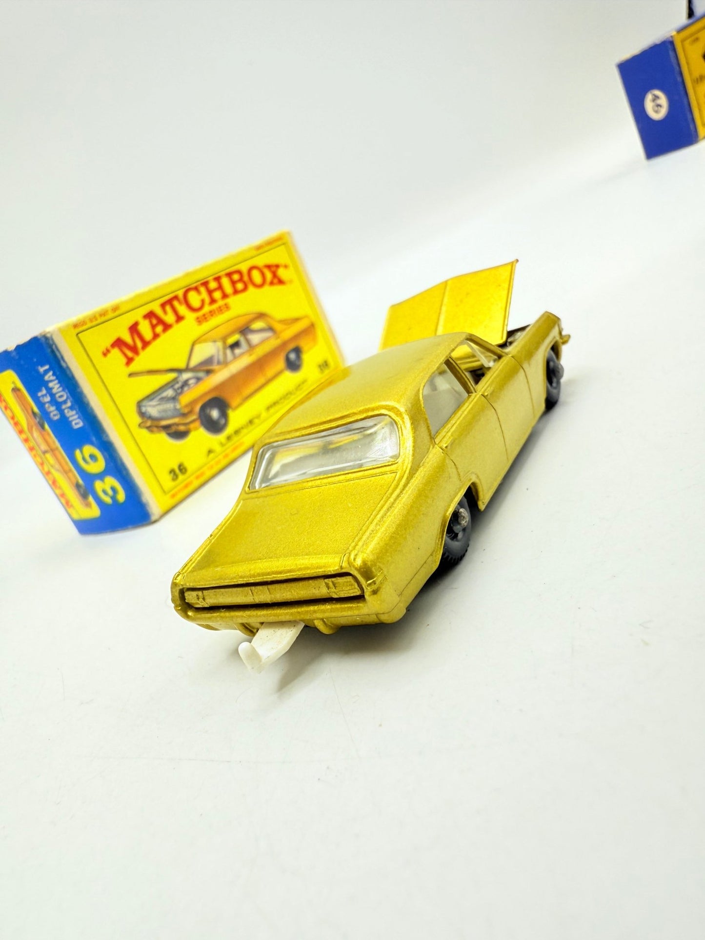 Matchbox Lesney 36c Opel Diplomat BPW E4 Box - Magic Matchbox