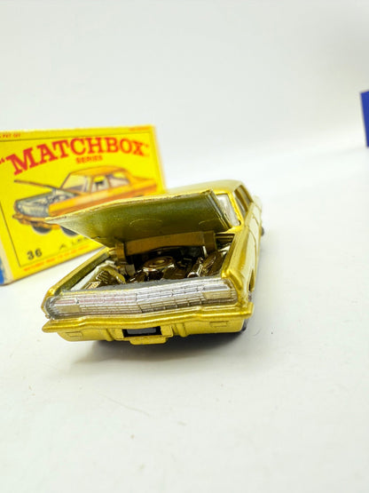Matchbox Lesney 36c Opel Diplomat BPW E4 Box - Magic Matchbox