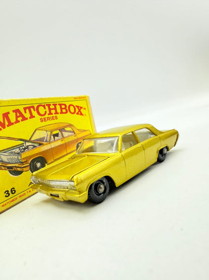 Matchbox Lesney 36c Opel Diplomat BPW E4 Box - Magic Matchbox