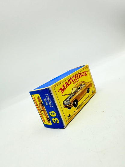 Matchbox Lesney 36c Opel Diplomat BPW E4 Box - Magic Matchbox