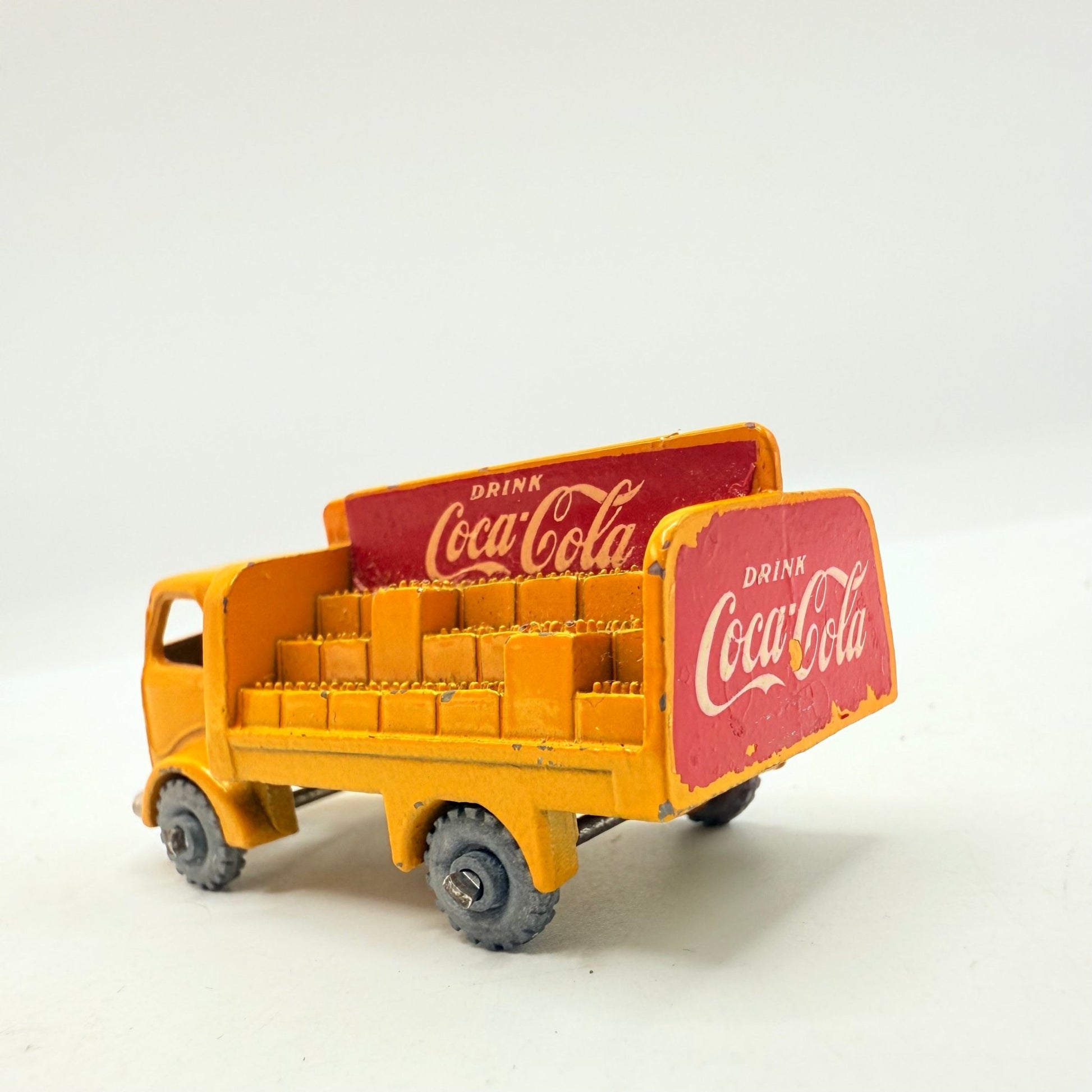 Matchbox Lesney 37a Karrier Bantam 2 Ton Un - Even Coca - Cola Load - Magic Matchbox