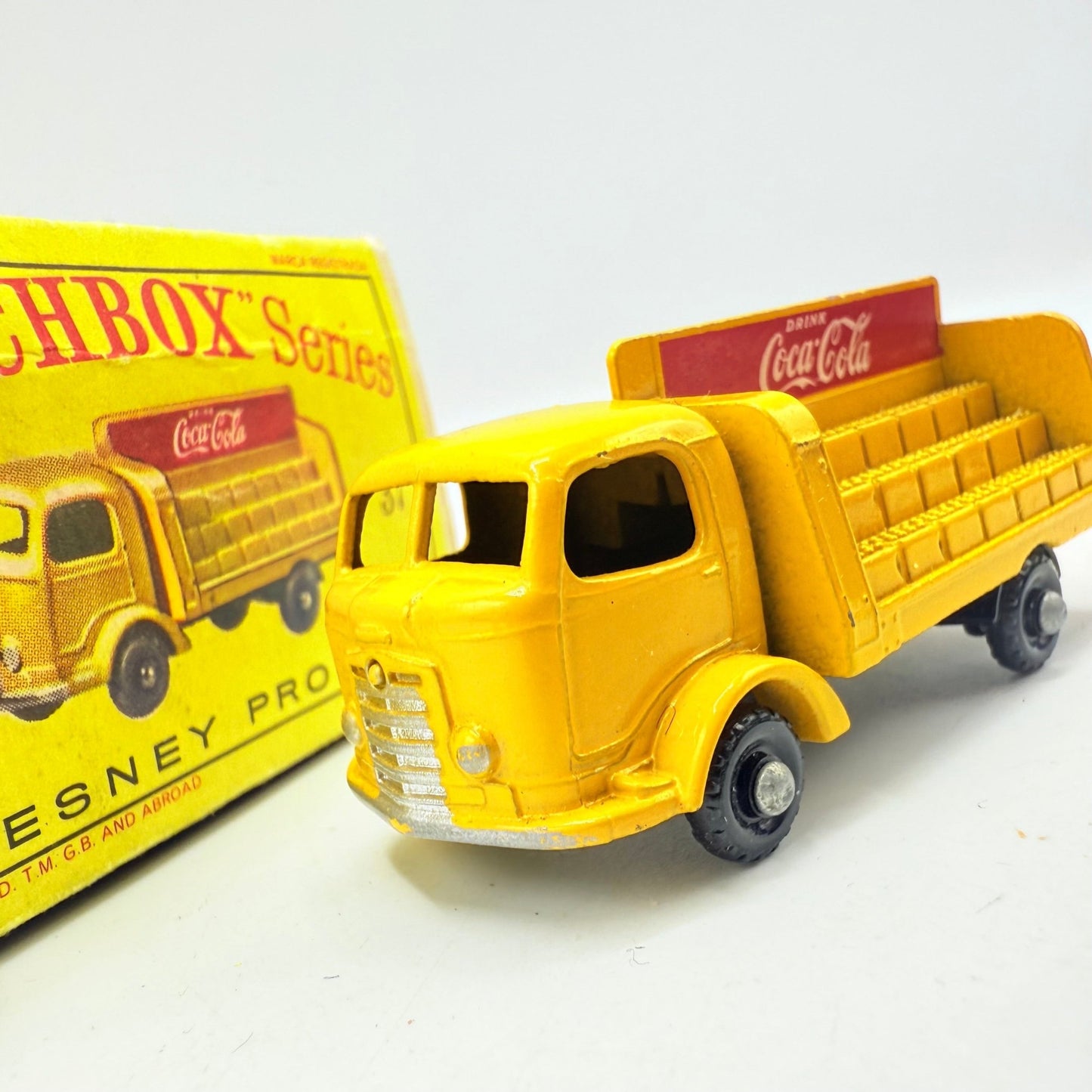Matchbox Lesney 37b Karrier Bantam 2 Ton 'Coca - Cola' Lorry BPW - Magic Matchbox