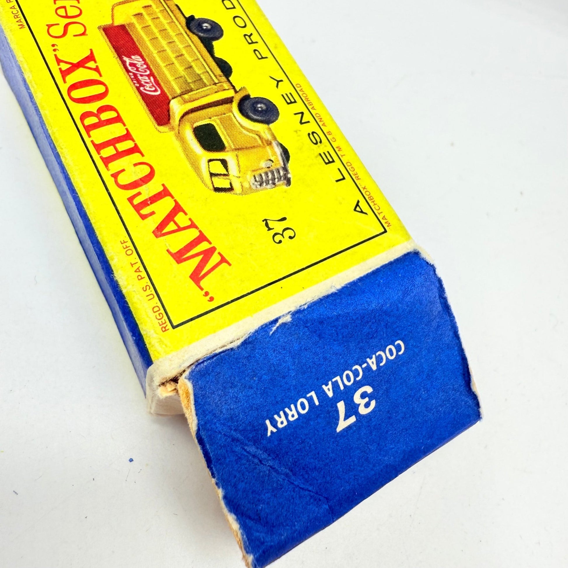 Matchbox Lesney 37b Karrier Bantam 2 Ton 'Coca - Cola' Lorry BPW - Magic Matchbox