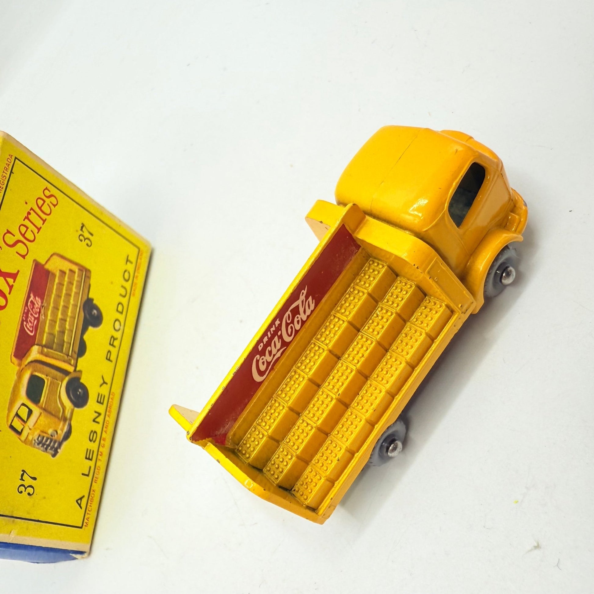 Matchbox Lesney 37b Karrier Bantam Coca Cola Truck GPW - Magic Matchbox