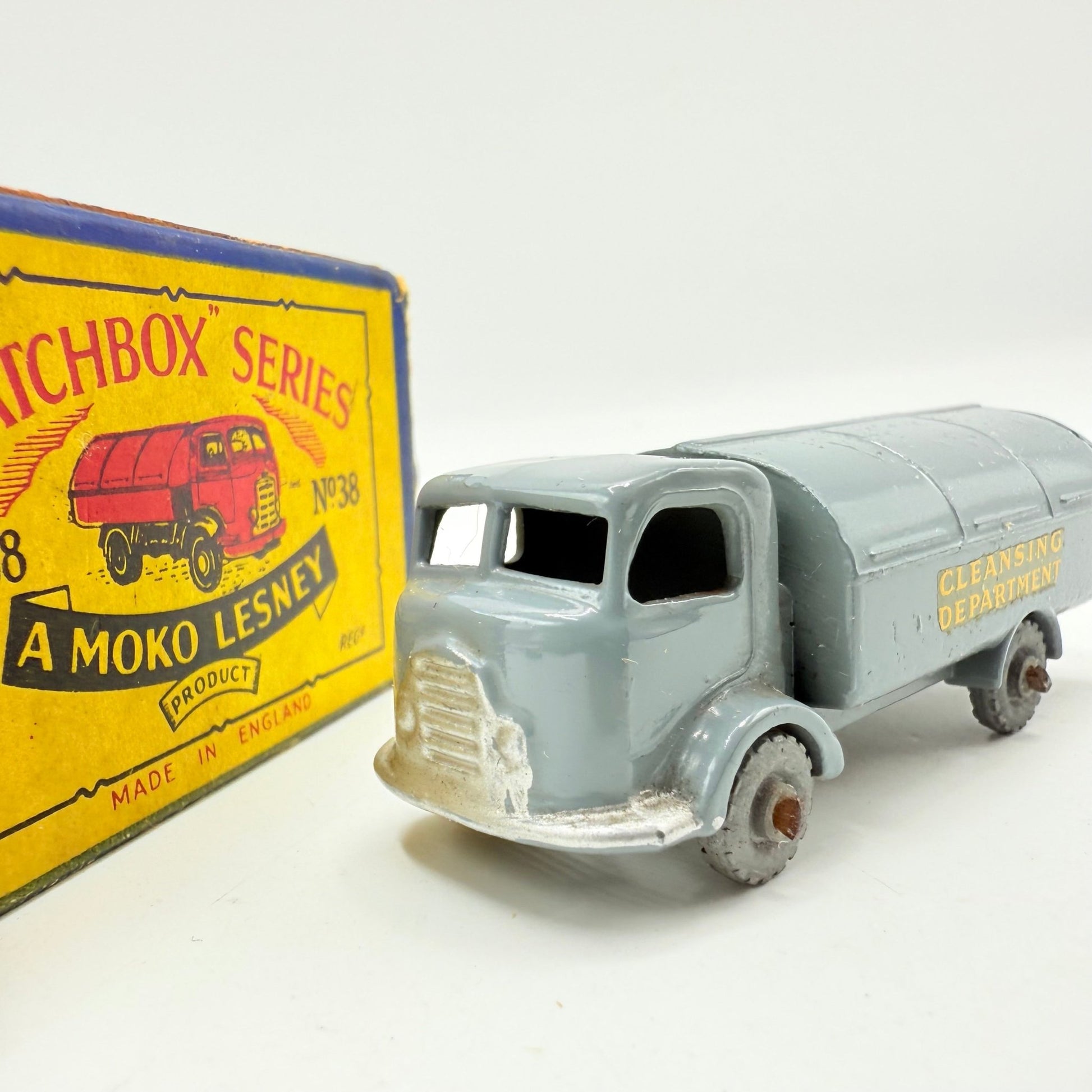 Matchbox Lesney 38a Karrier Bantam Refuse Truck - Magic Matchbox